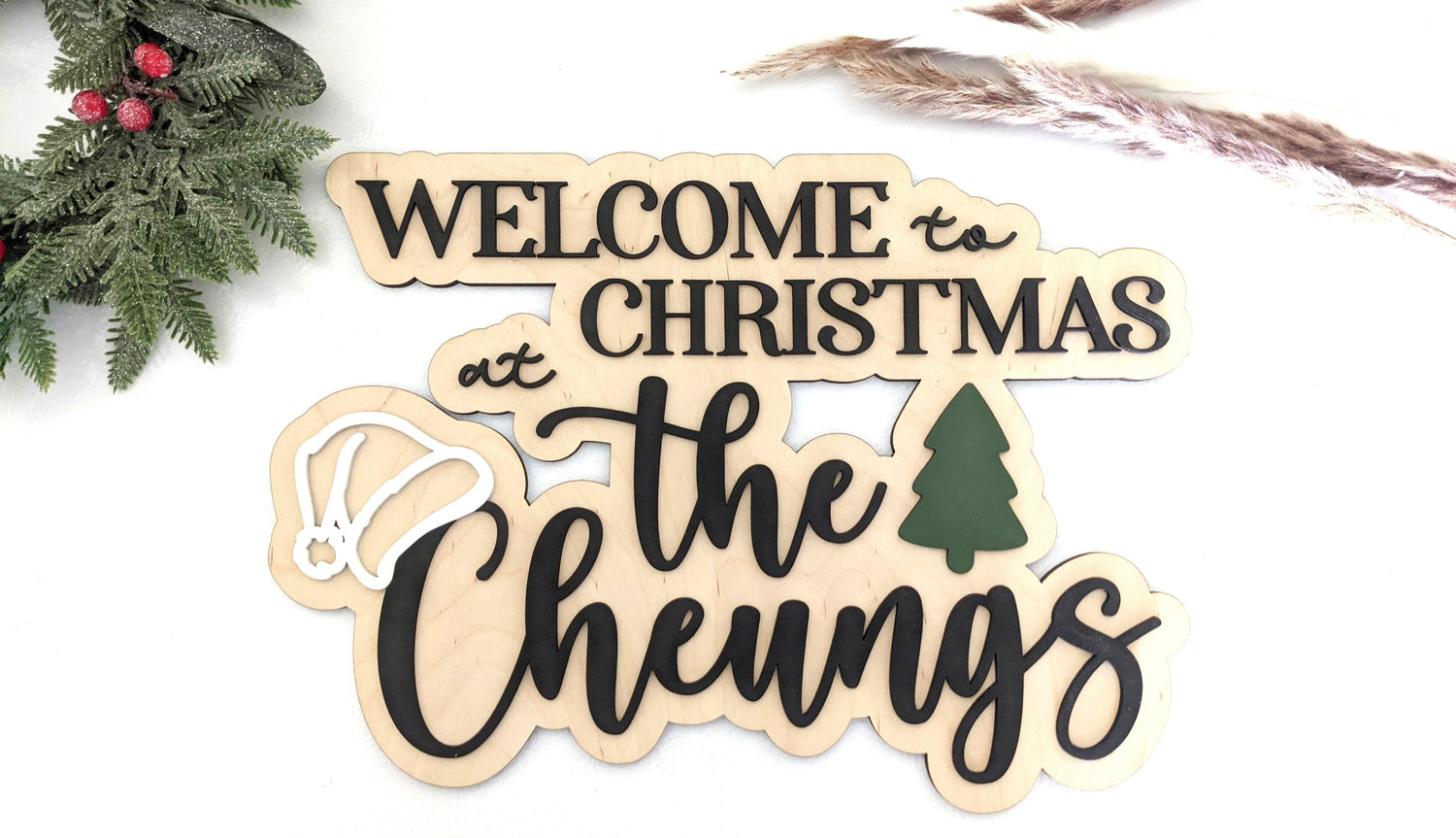 Custom Christmas Sign