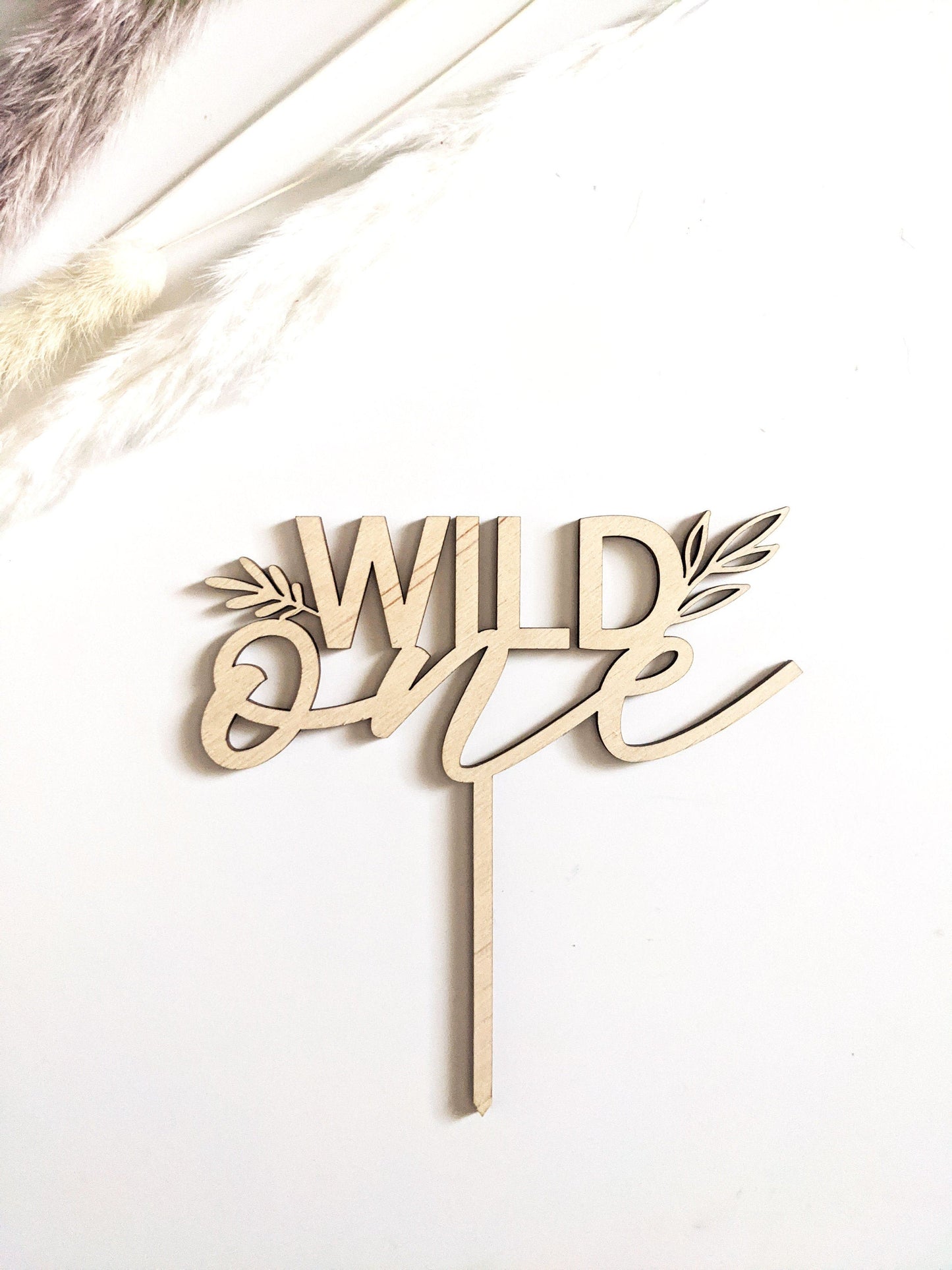 Wild One Cake Topper - Acrylic