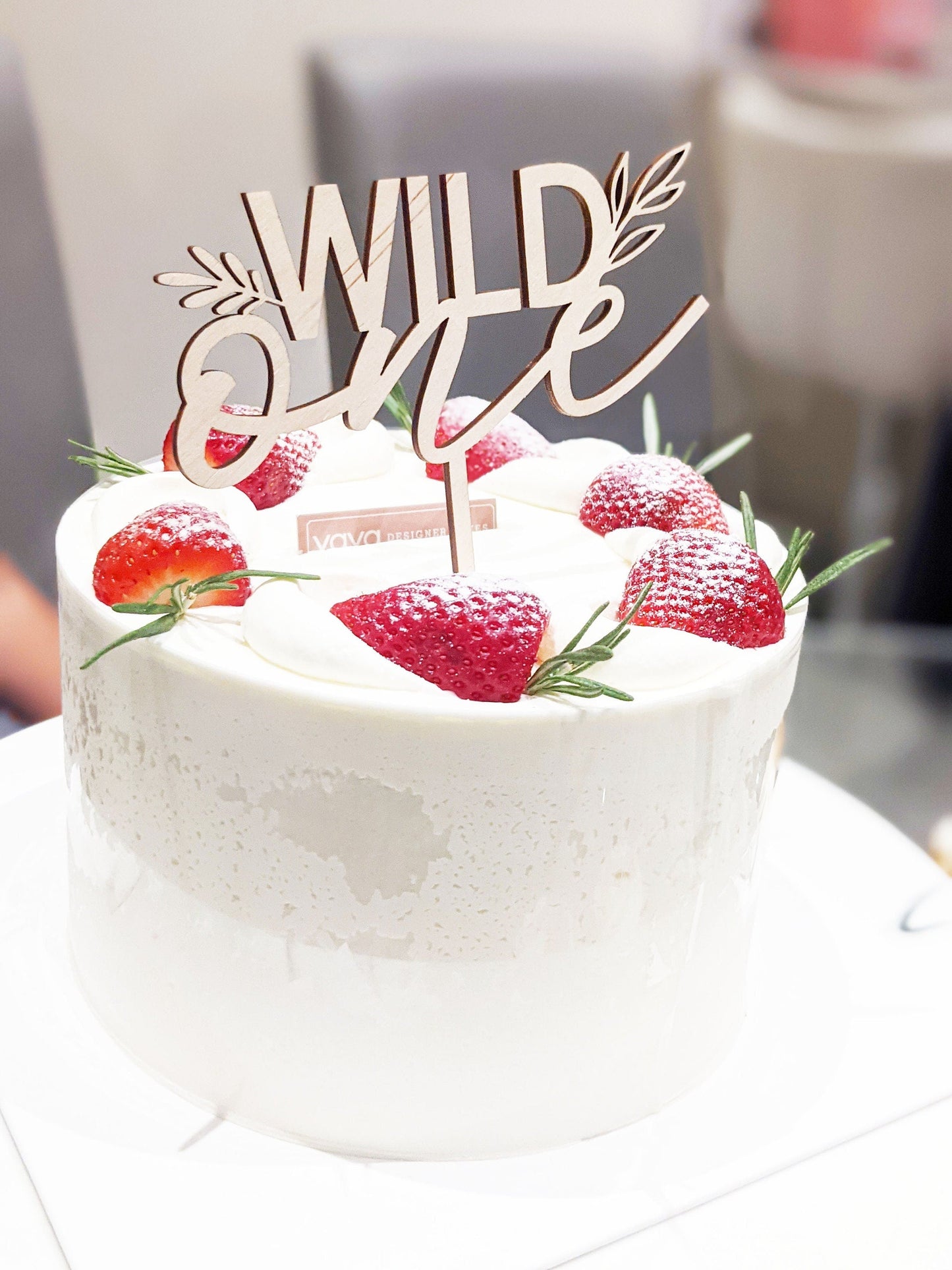 Wild One Cake Topper - Acrylic