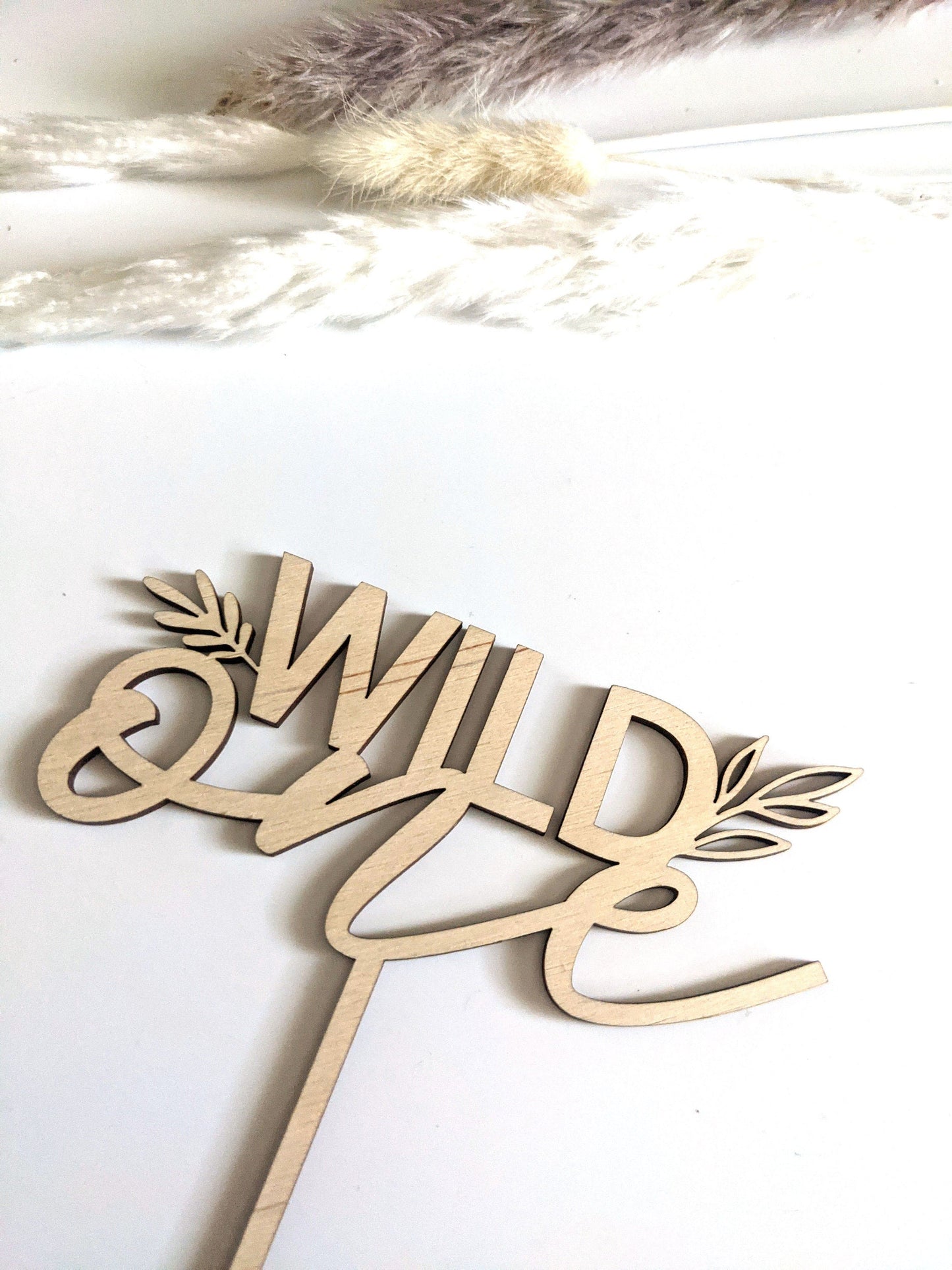 Wild One Cake Topper - Acrylic
